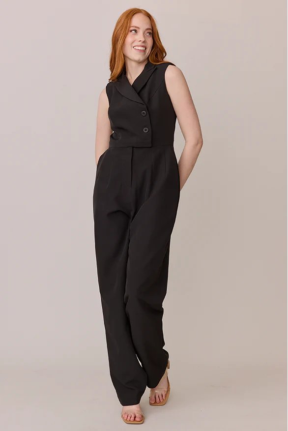 Blake Crepe Jumpsuit | Made To Order - Image 6