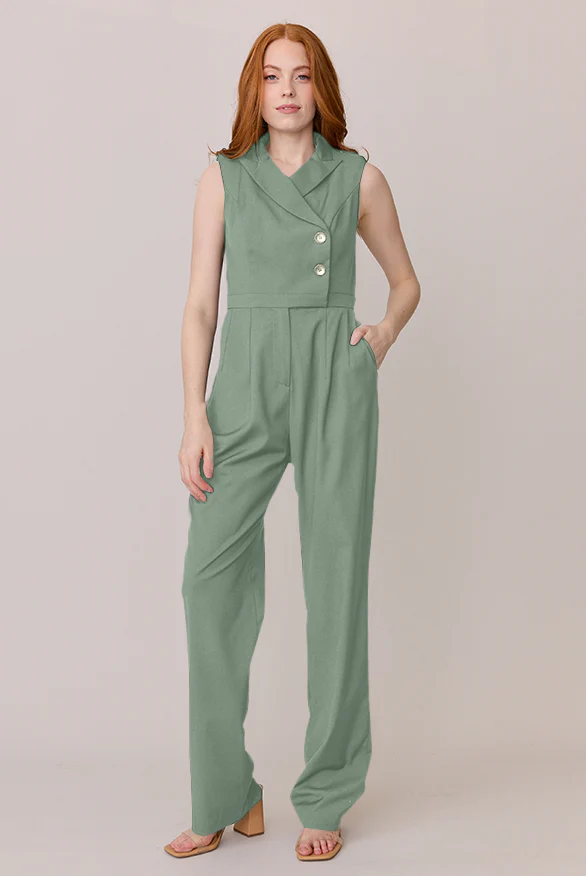 Blake Crepe Jumpsuit | Made To Order - Image 63