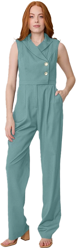Blake Crepe Jumpsuit | Made To Order - Image 97