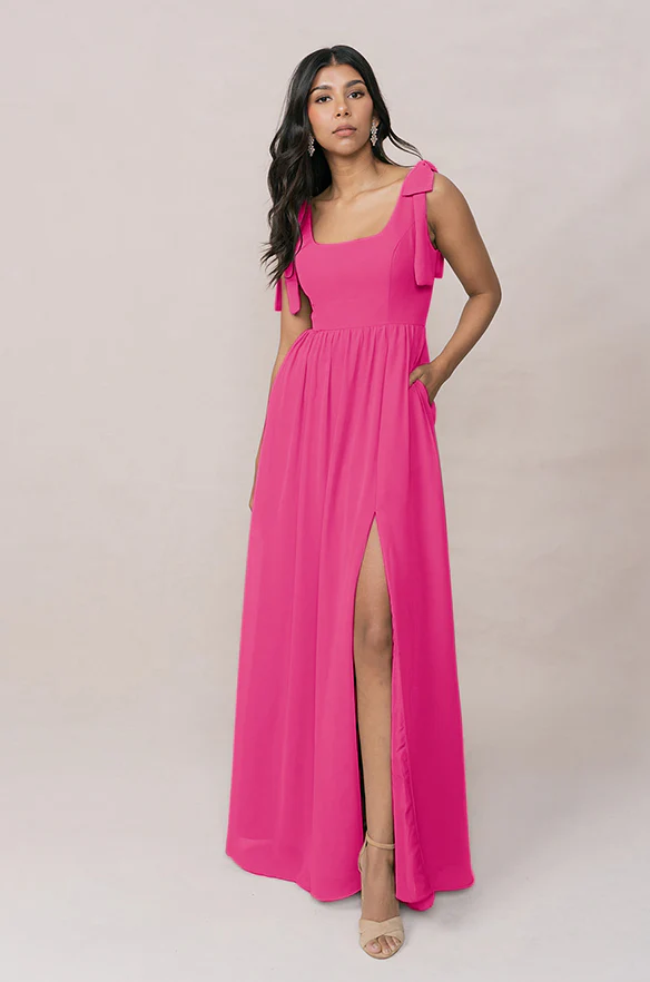 Bowie Chiffon Dress | Made To Order - Image 107