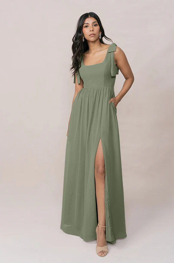 Bowie Chiffon Dress | Made To Order - Image 11