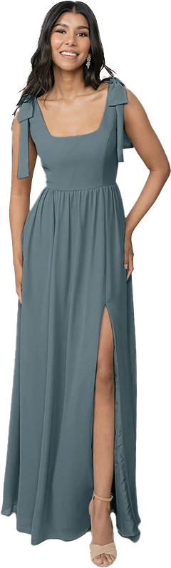 Bowie Chiffon Dress | Made To Order - Image 124