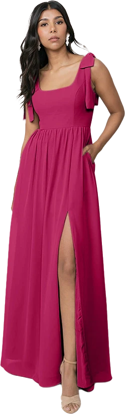 Bowie Chiffon Dress | Made To Order - Image 127