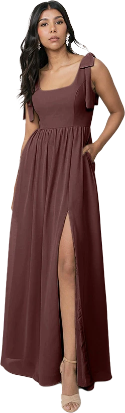 Bowie Chiffon Dress | Made To Order - Image 131