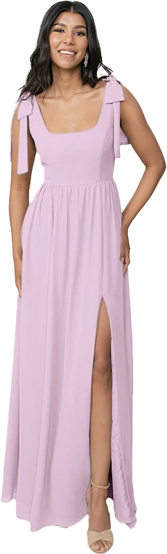 Bowie Chiffon Dress | Made To Order - Image 157