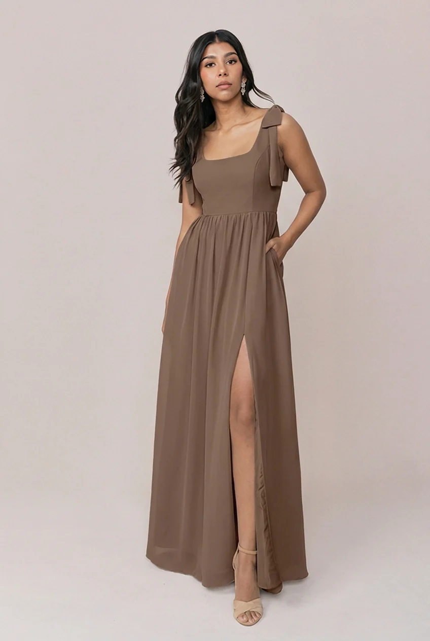 Bowie Chiffon Dress | Made To Order - Image 174