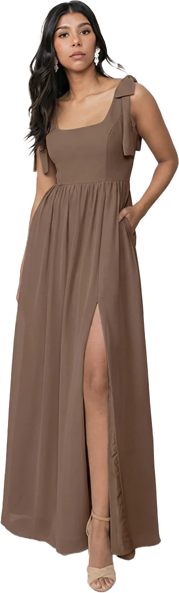 Bowie Chiffon Dress | Made To Order - Image 177