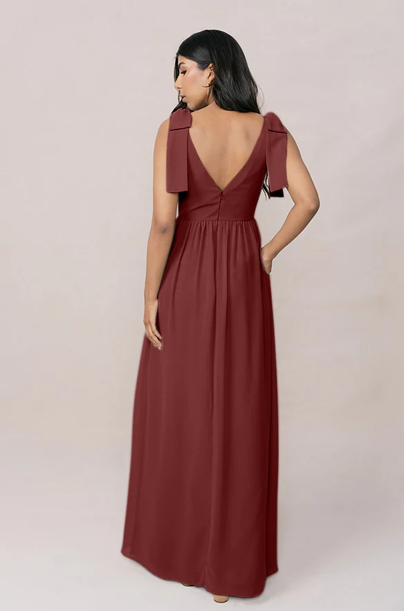 Bowie Chiffon Dress | Made To Order - Image 26
