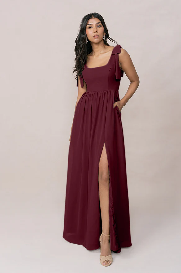 Bowie Chiffon Dress | Made To Order - Image 27