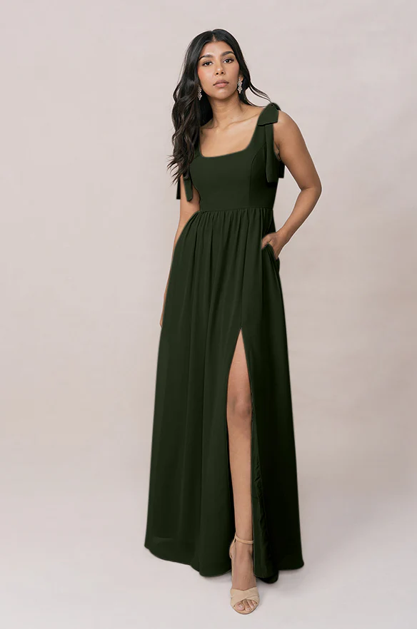 Bowie Chiffon Dress | Made To Order - Image 35