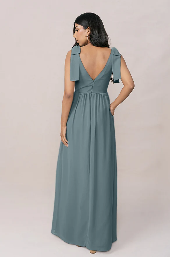 Bowie Chiffon Dress | Made To Order - Image 48