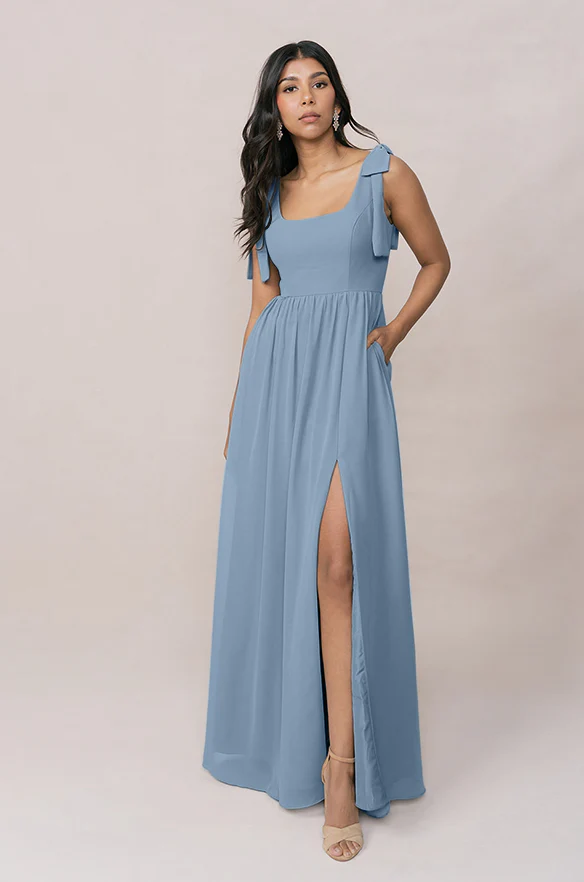Bowie Chiffon Dress | Made To Order - Image 51