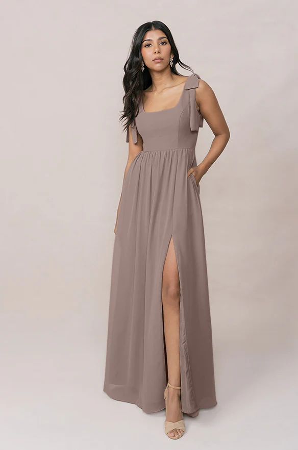 Bowie Chiffon Dress | Made To Order - Image 57