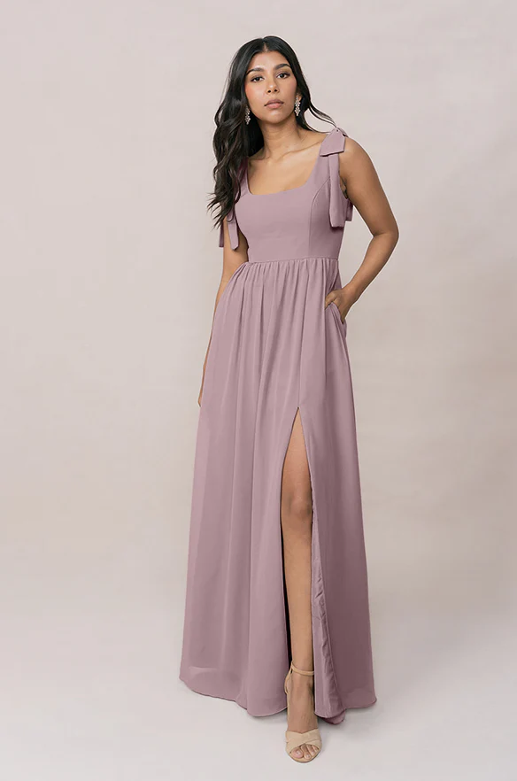 Bowie Chiffon Dress | Made To Order - Image 65