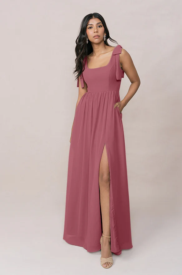 Bowie Chiffon Dress | Made To Order - Image 85