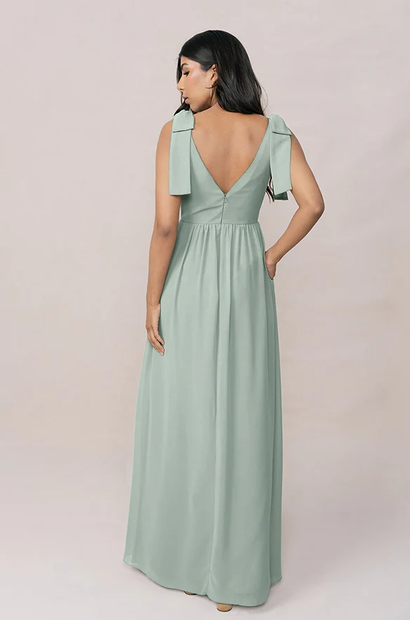 Bowie Chiffon Dress | Made To Order - Image 92