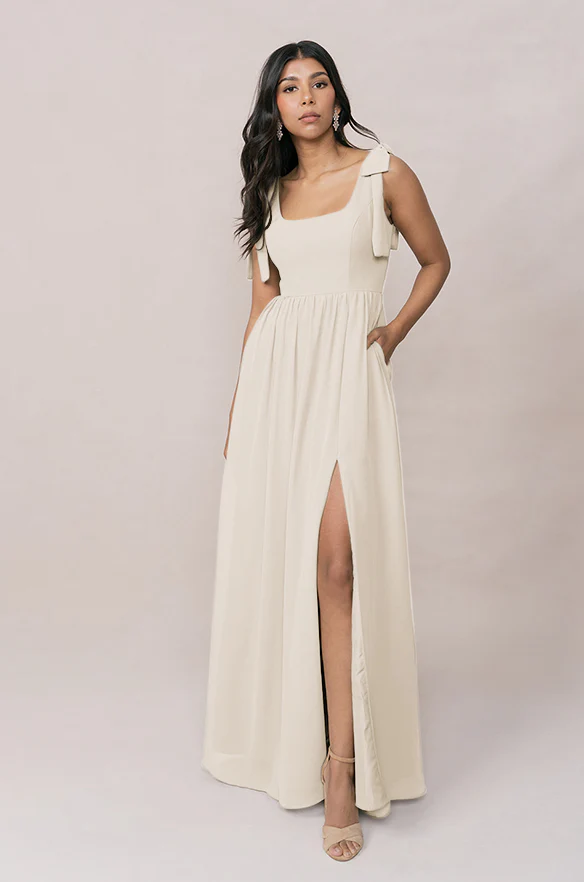 Bowie Chiffon Dress | Made To Order - Image 93