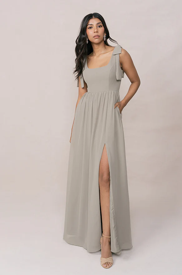 Bowie Chiffon Dress | Made To Order - Image 95