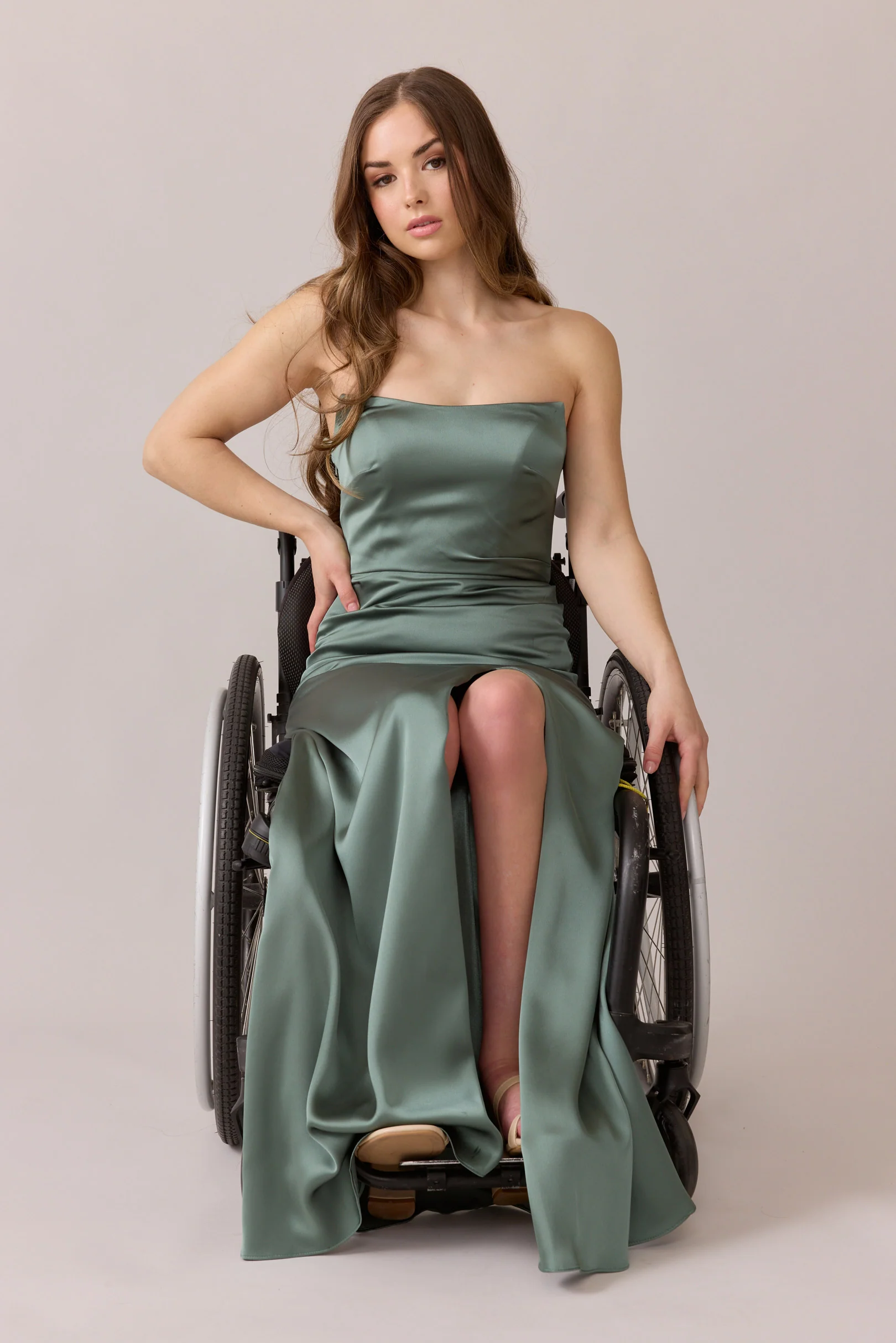 Briar Satin Dress | Made To Order - Image 3
