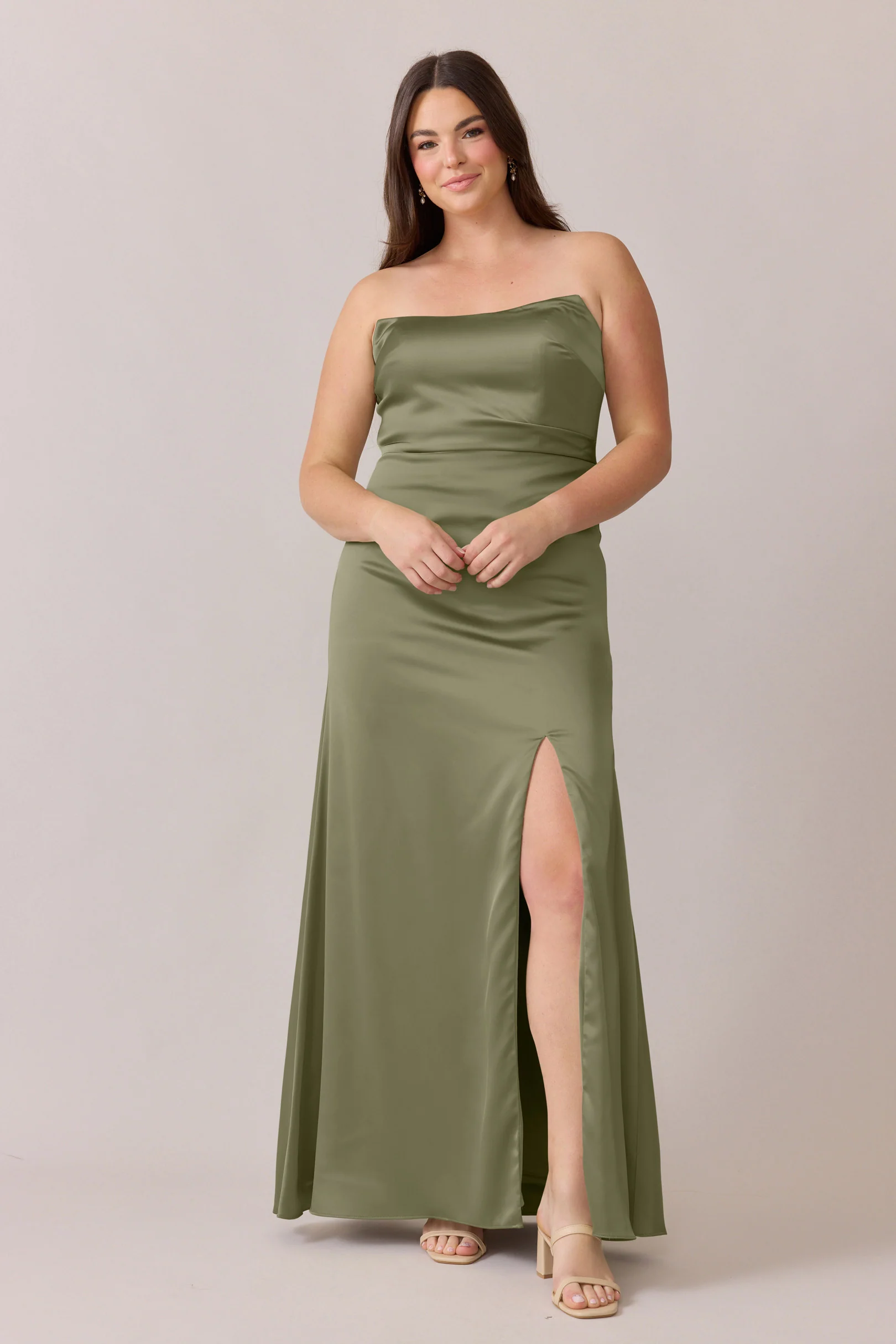 Briar Satin Dress | Made To Order - Image 96