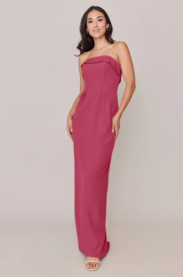 Caroline Crepe Dress | Made To Order - Image 103