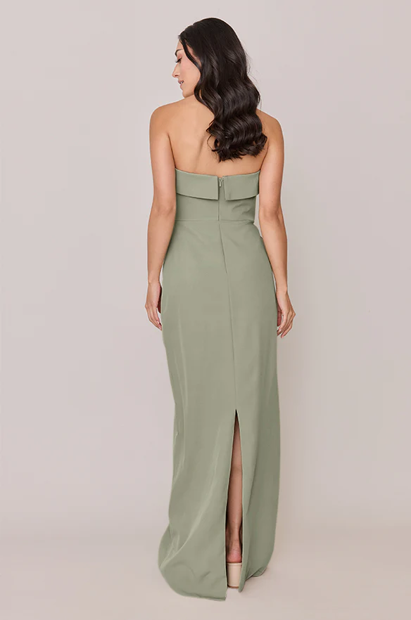 Caroline Crepe Dress | Made To Order - Image 120