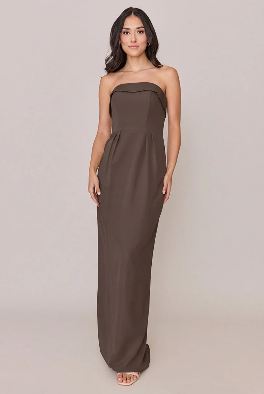 Caroline Crepe Dress | Made To Order - Image 184