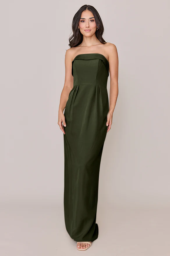 Caroline Crepe Dress | Made To Order - Image 27