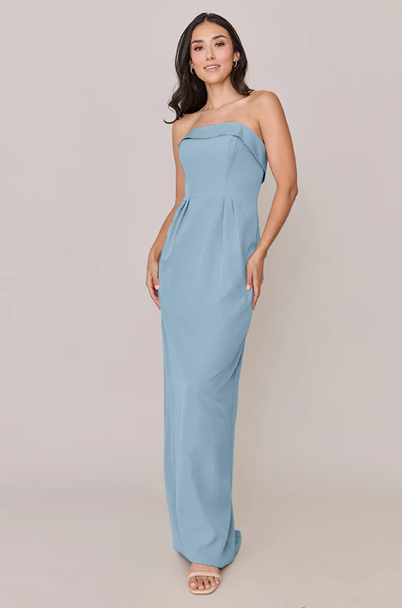 Caroline Crepe Dress | Made To Order - Image 43