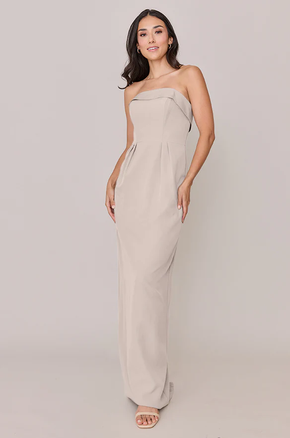 Caroline Crepe Dress | Made To Order - Image 47