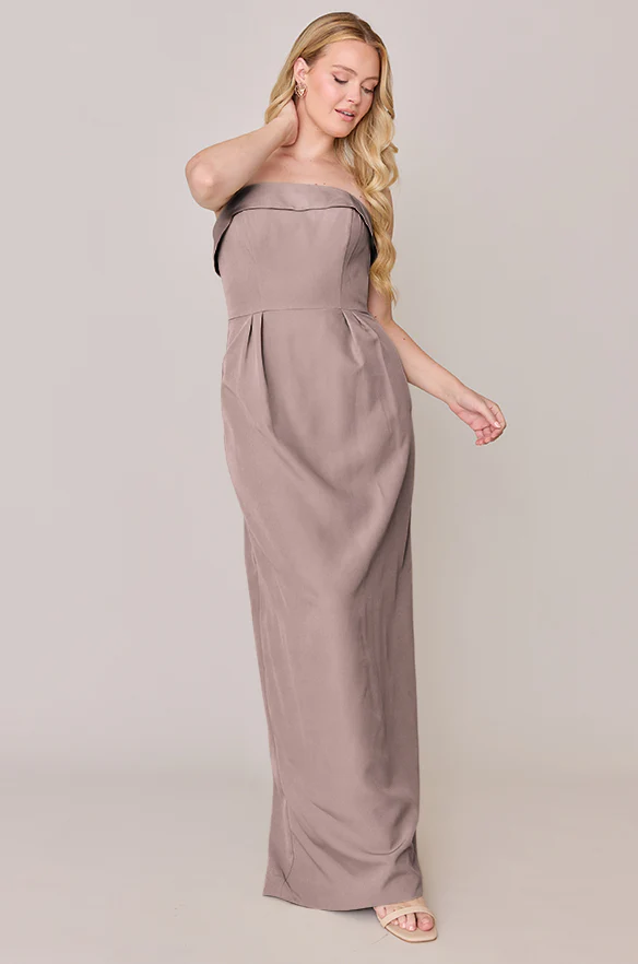Caroline Crepe Dress | Made To Order - Image 49