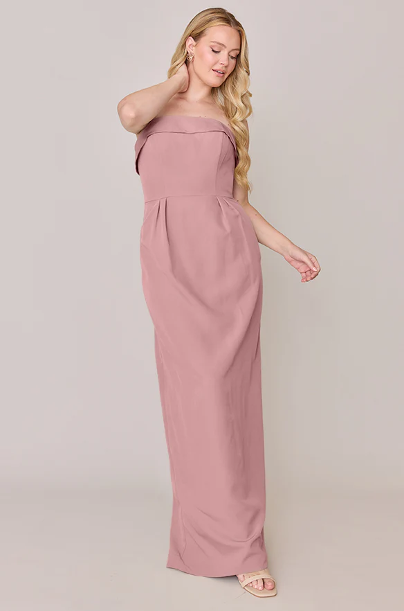 Caroline Crepe Dress | Made To Order - Image 73