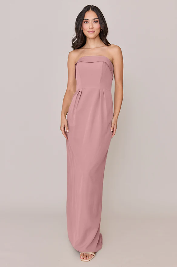 Caroline Crepe Dress | Made To Order - Image 75