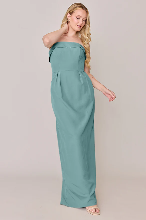 Caroline Crepe Dress | Made To Order - Image 77