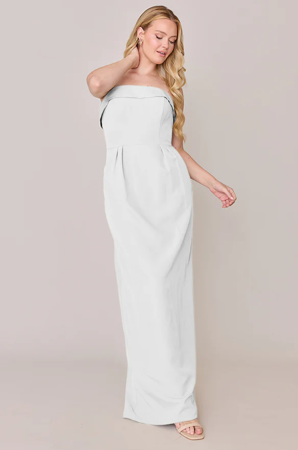 Caroline Crepe Dress | Made To Order - Image 93