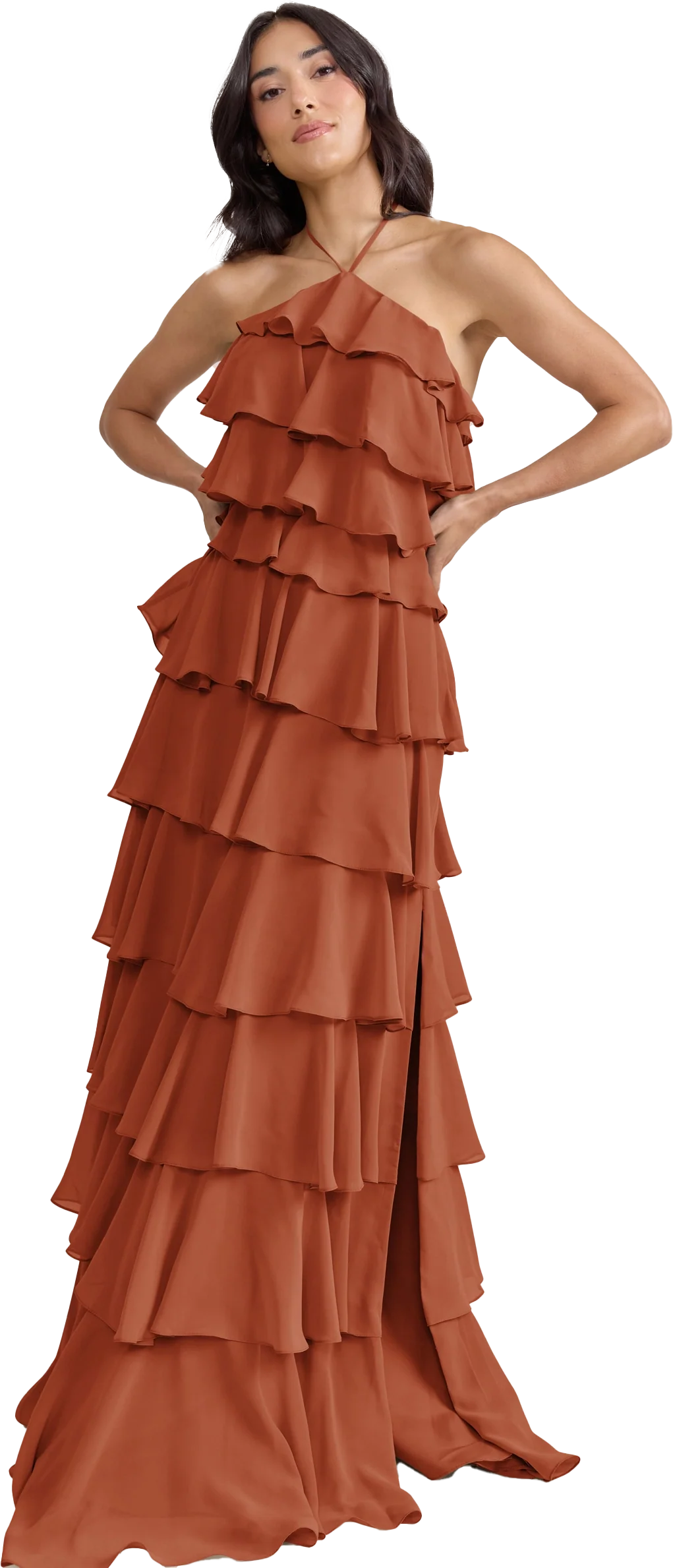 Carrie Chiffon Dress | Made To Order - Image 103