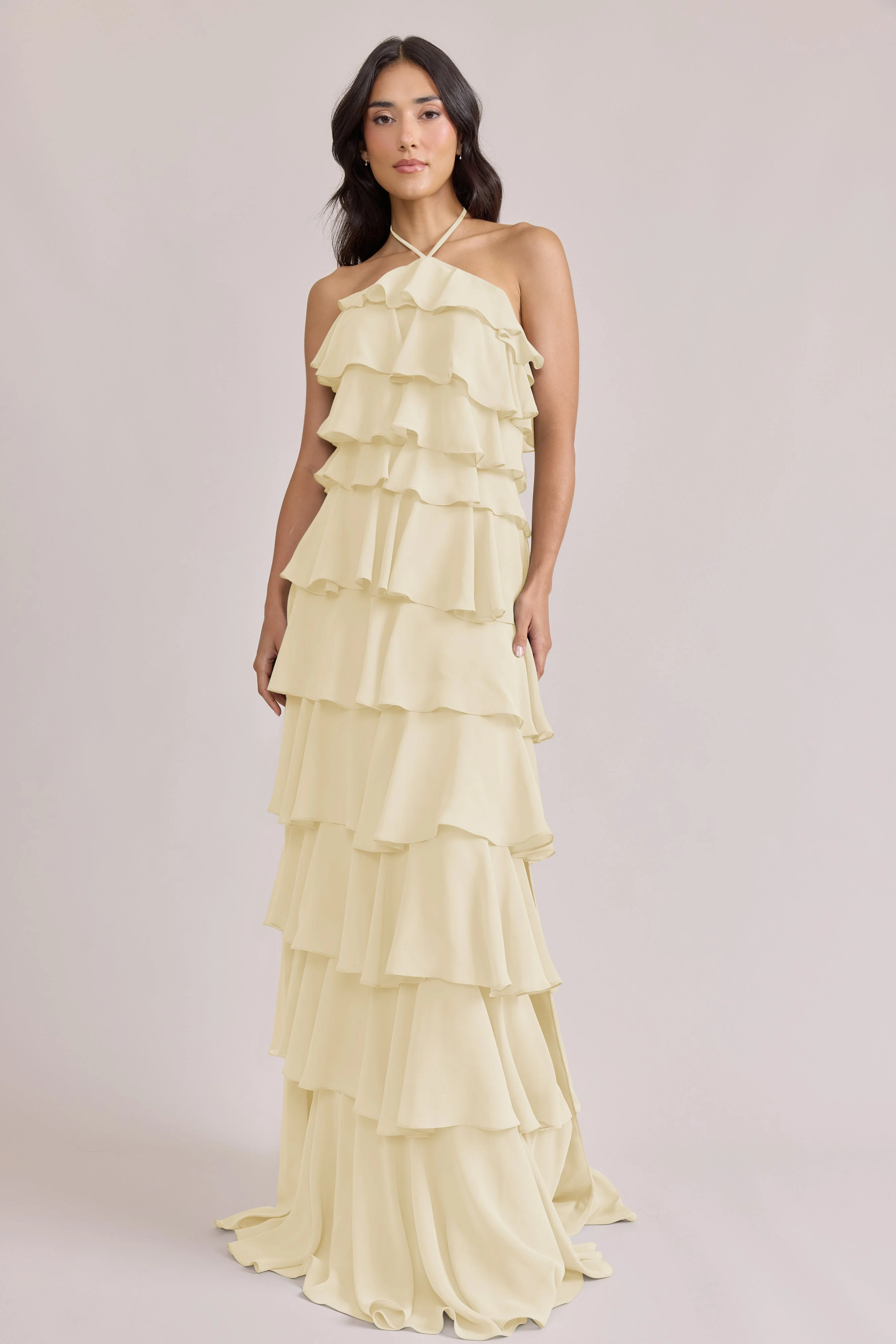 Carrie Chiffon Dress | Made To Order - Image 115