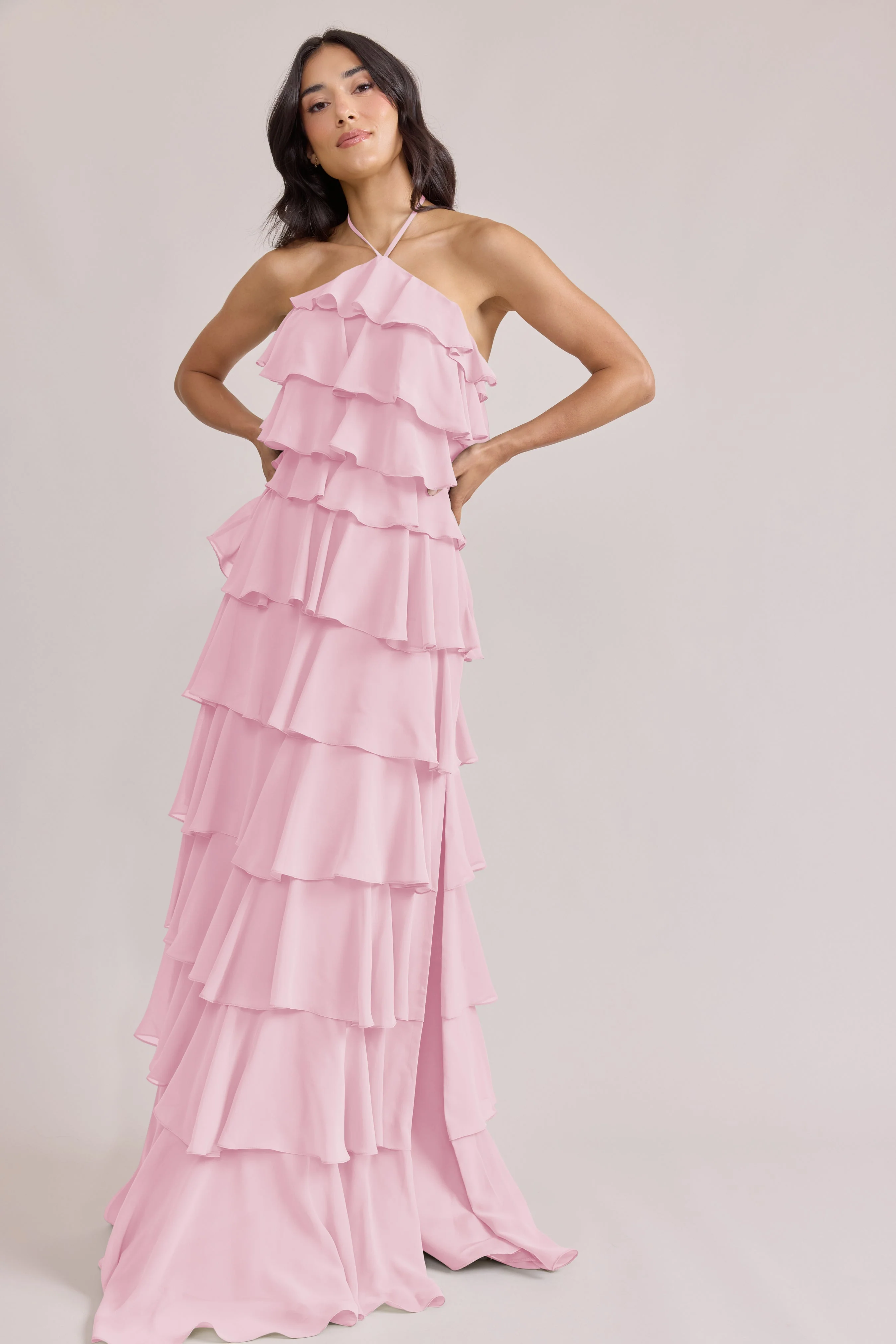 Carrie Chiffon Dress | Made To Order - Image 117
