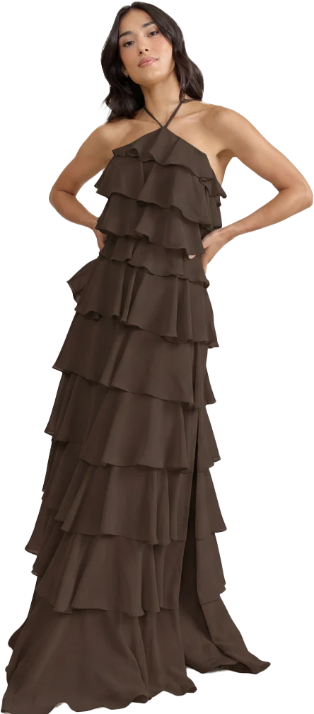 Carrie Chiffon Dress | Made To Order - Image 127