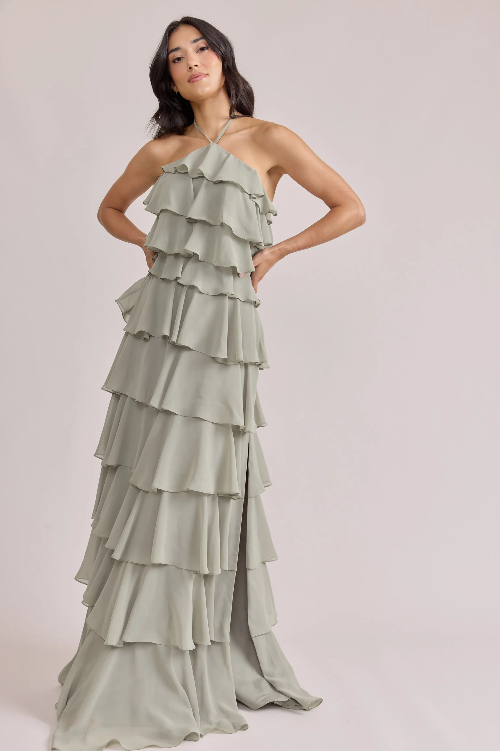 Carrie Chiffon Dress | Made To Order - Image 13