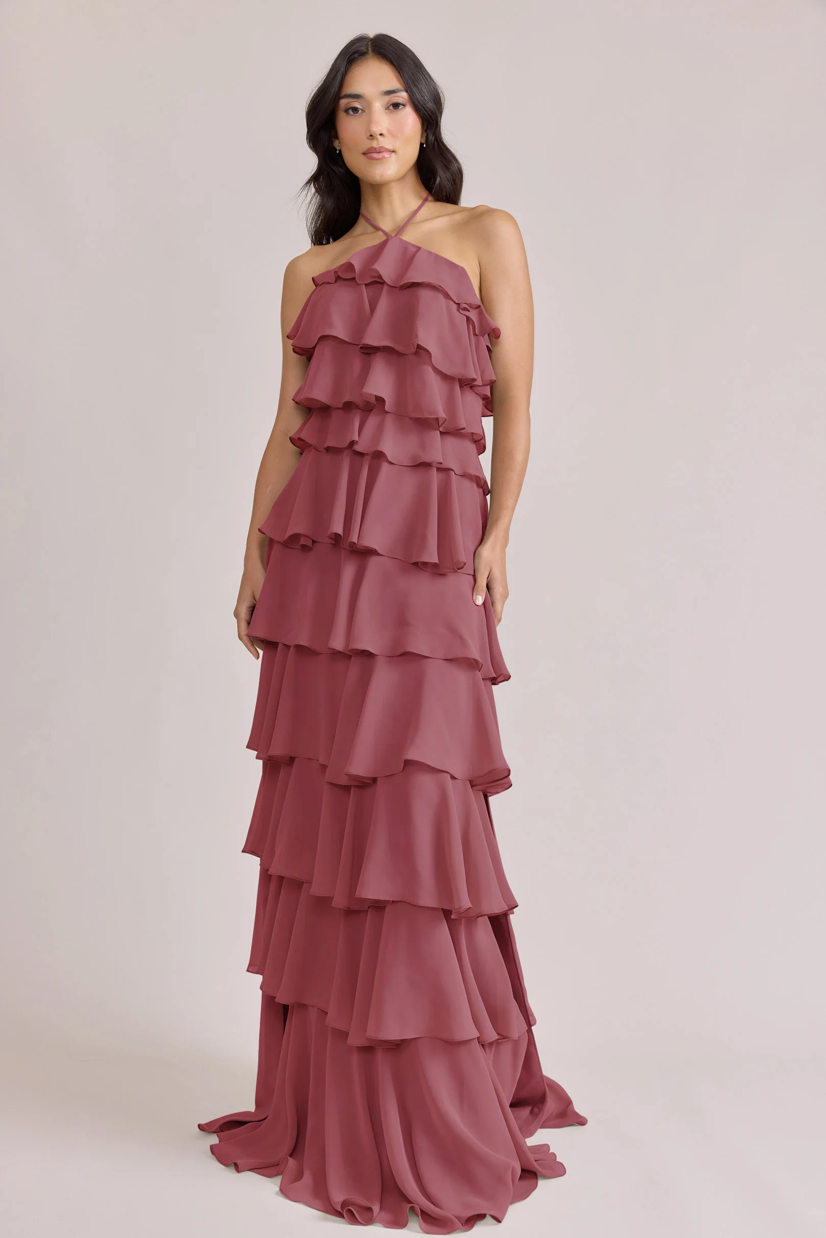 Carrie Chiffon Dress | Made To Order - Image 21