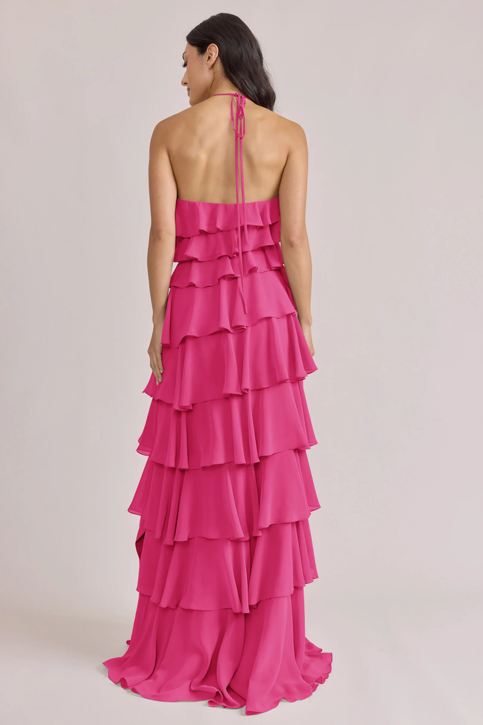 Carrie Chiffon Dress | Made To Order - Image 39