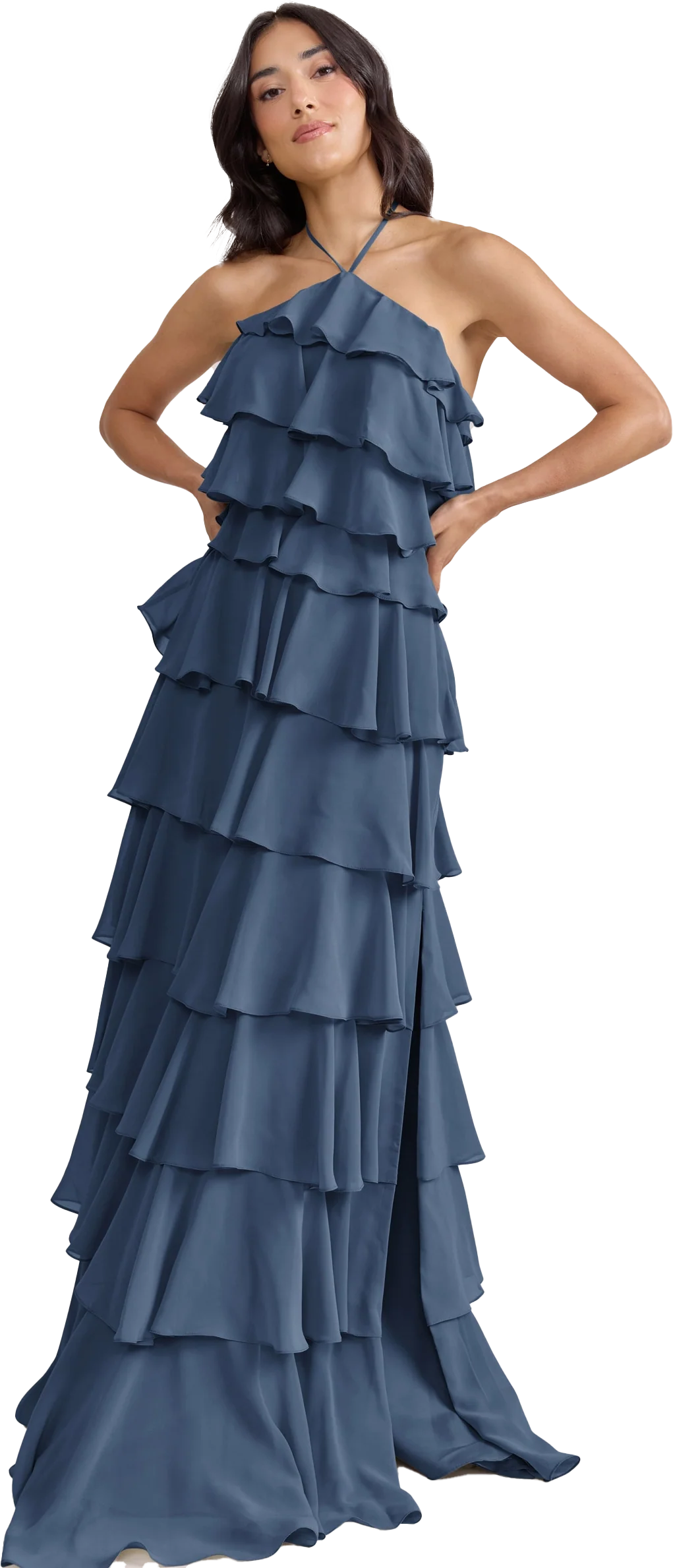 Carrie Chiffon Dress | Made To Order - Image 85