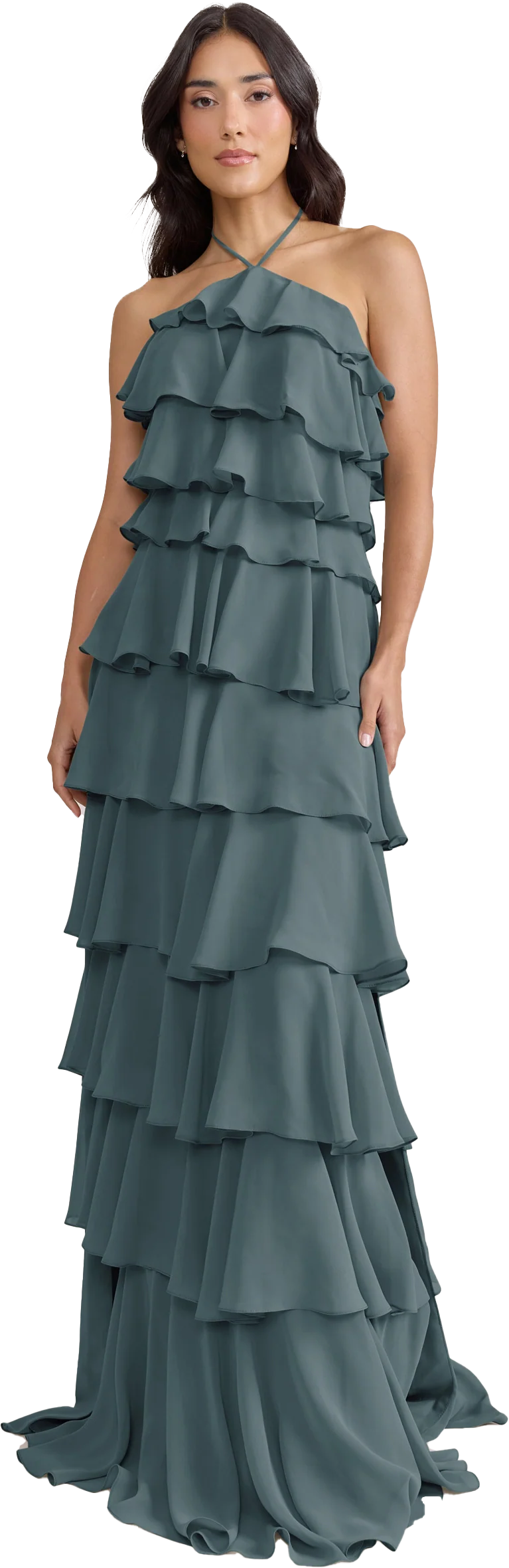 Carrie Chiffon Dress | Made To Order - Image 87