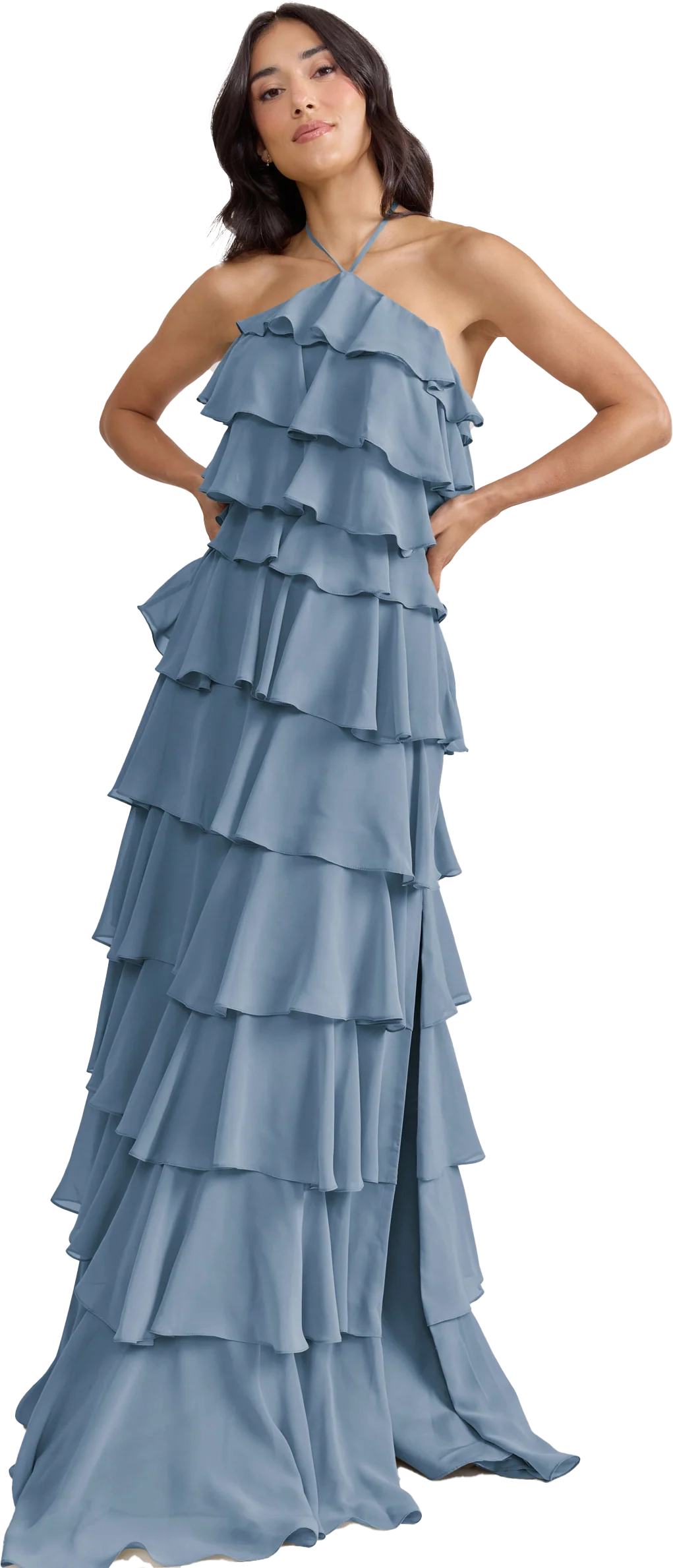 Carrie Chiffon Dress | Made To Order - Image 89