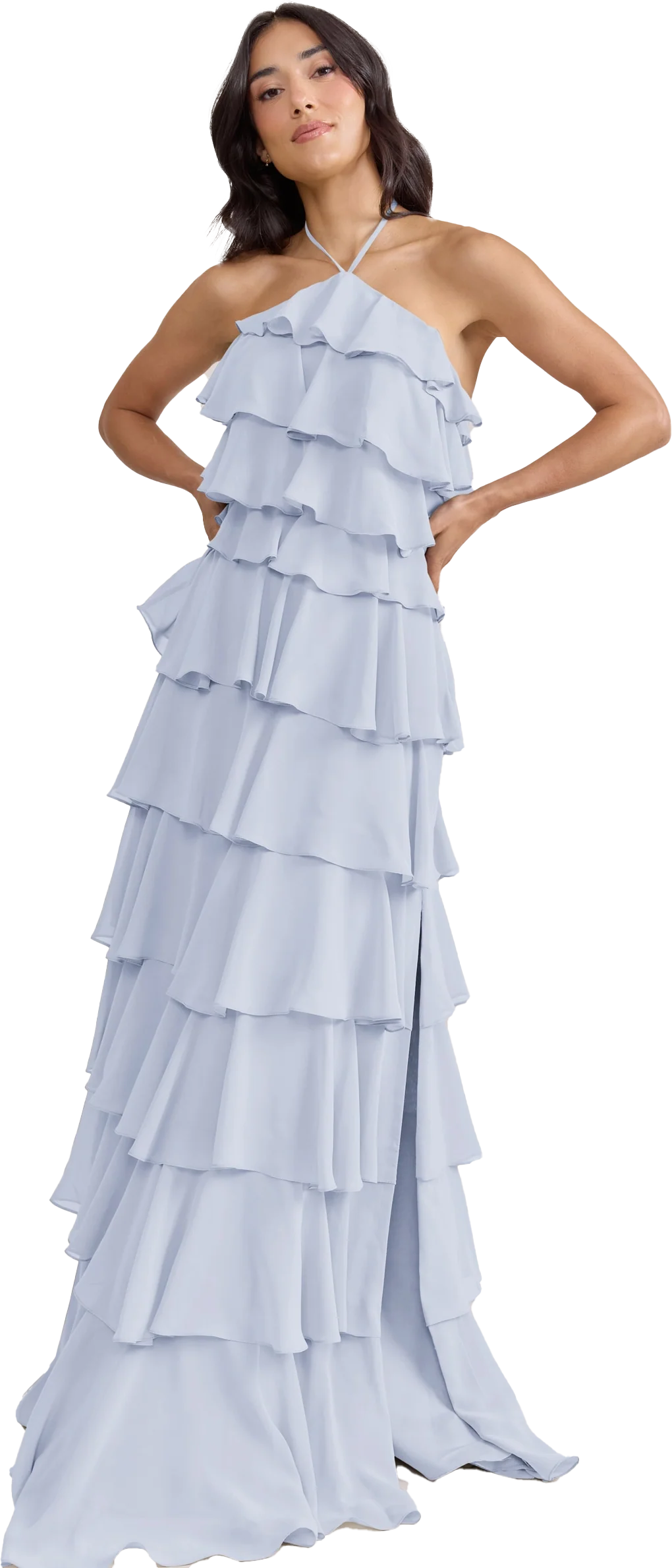 Carrie Chiffon Dress | Made To Order - Image 98