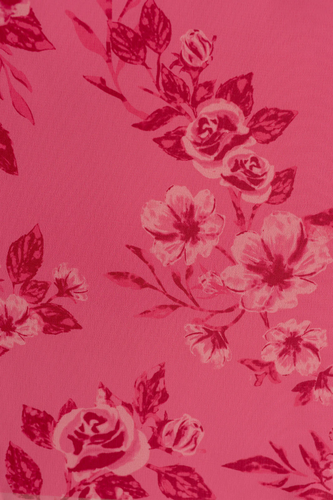Chiffon Floral Print Fabric By Yard | Made To Order - Image 4