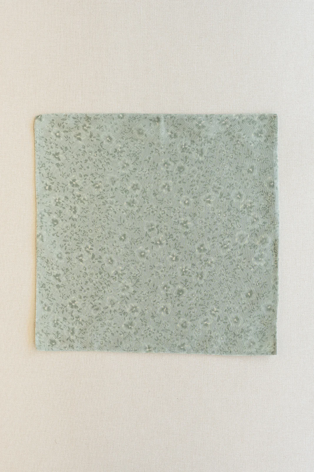 Chiffon Floral Print Pocket Square | Made To Order - Image 4