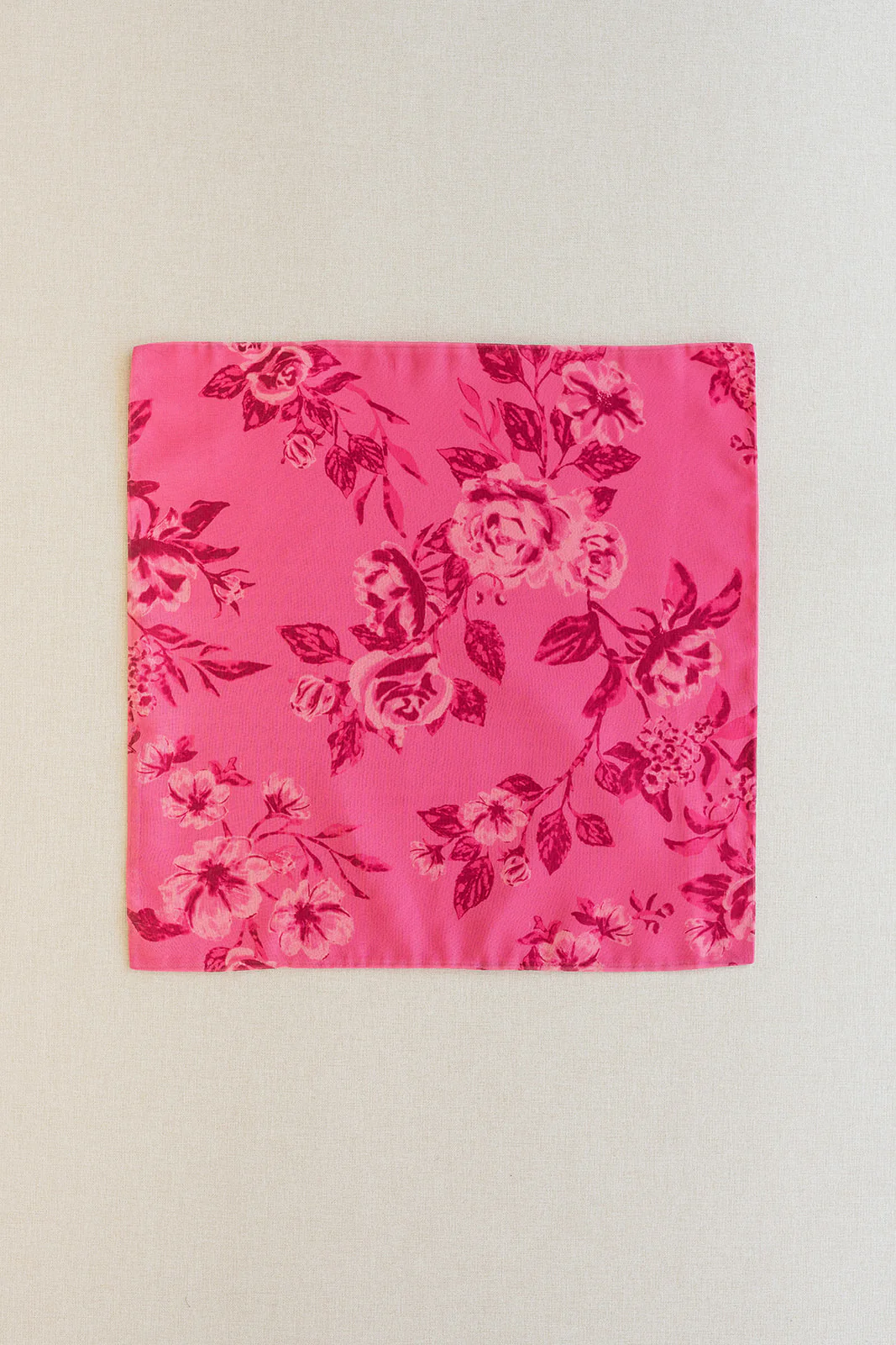 Chiffon Floral Print Pocket Square | Made To Order - Image 7