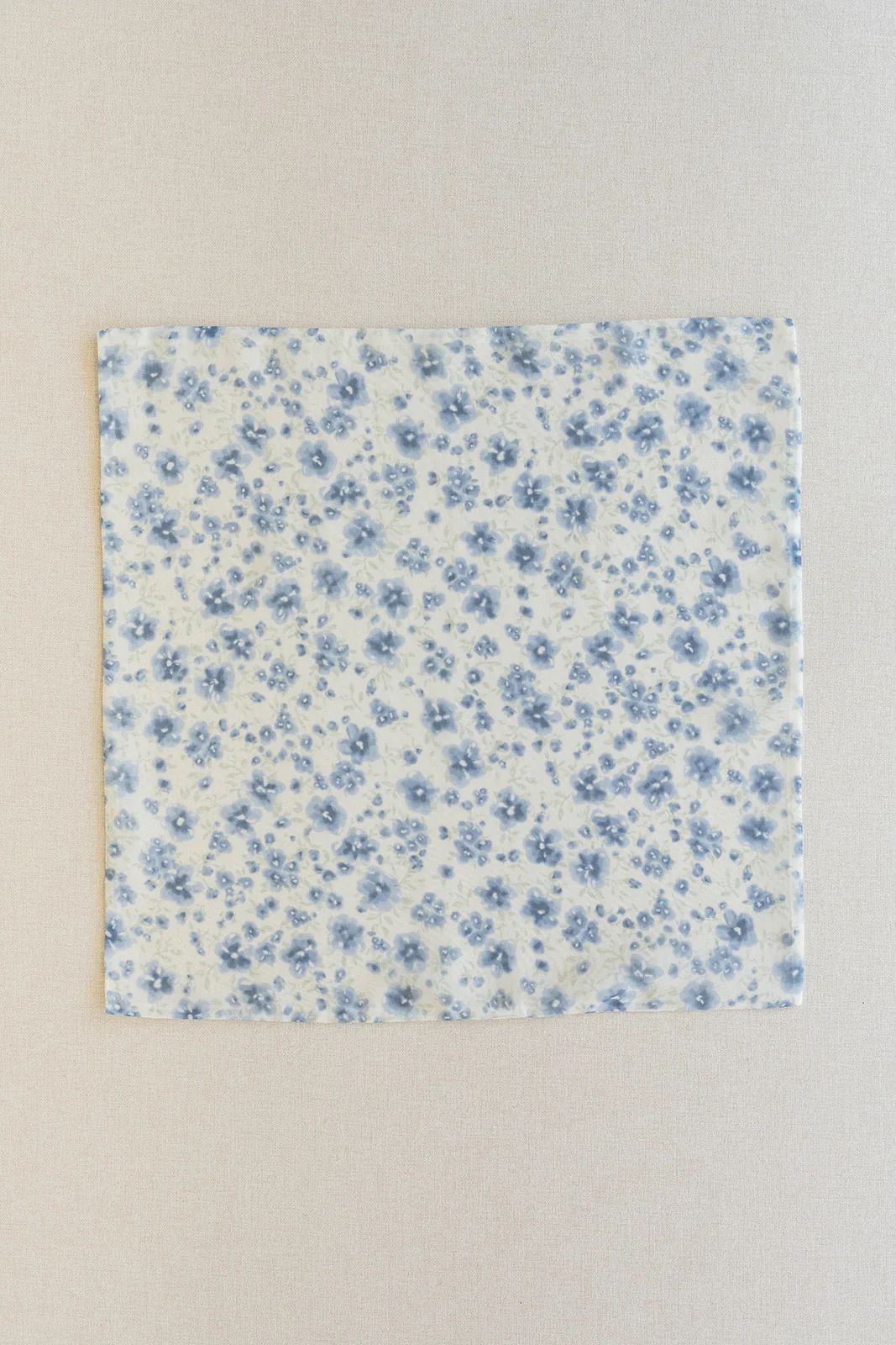 Chiffon Floral Print Pocket Square | Made To Order - Image 3